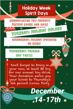 Holiday Spirit Week